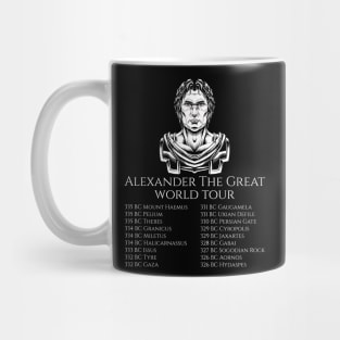 Classical Greek History - Alexander The Great World Tour Mug